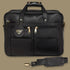Nakul Genuine Leather Multiple Pocket Laptop Bag Mozri